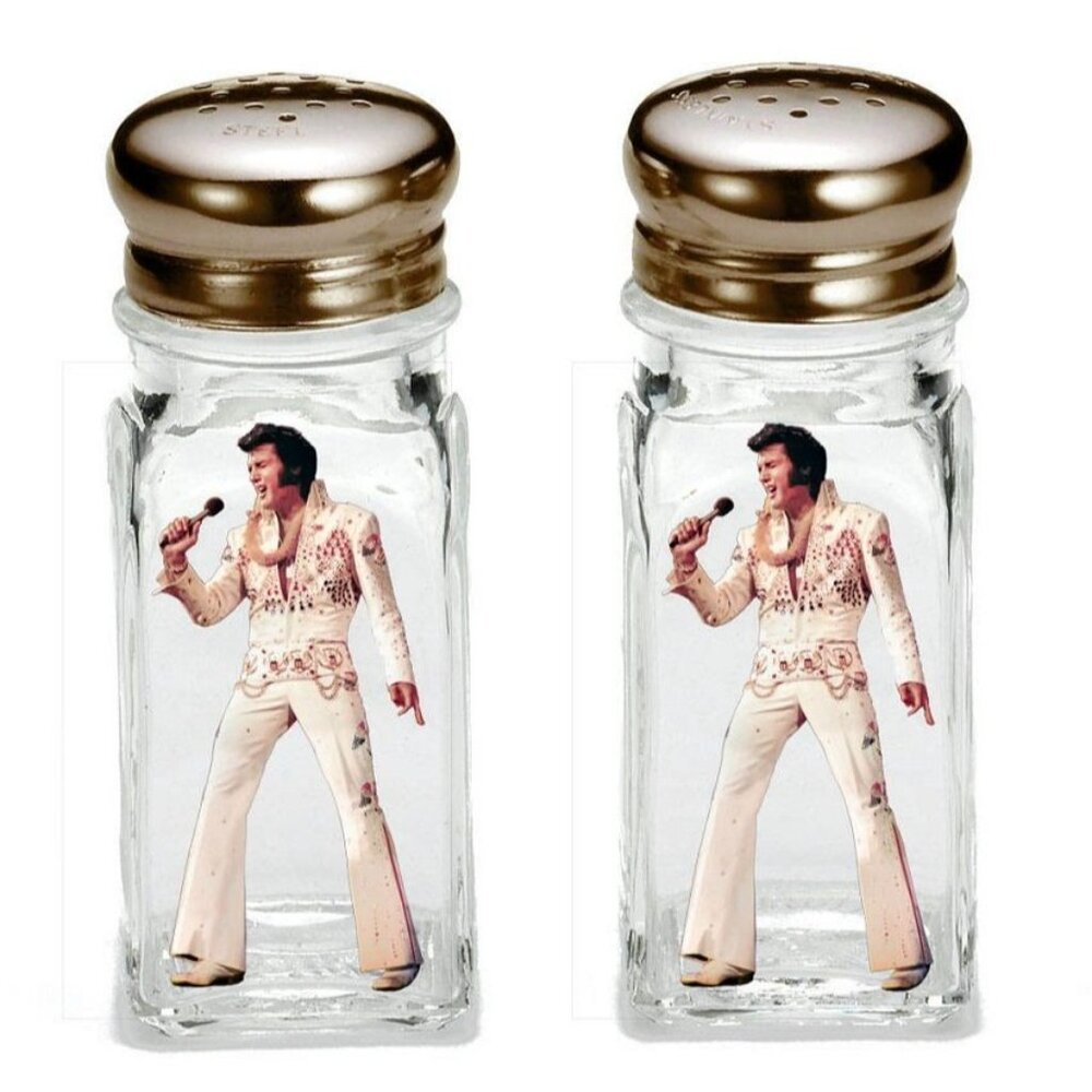 Elvis Presley Salt and Pepper Shakers Set Kitchen Chef Gift Jumpsuit The King